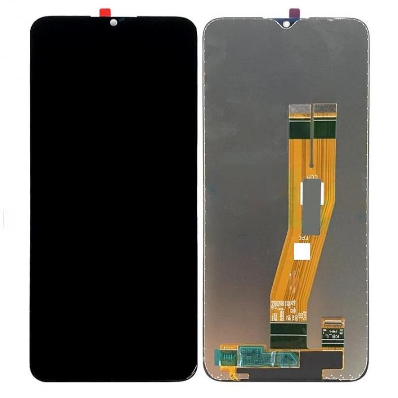 LCD With Touch Screen For Samsung Galaxy A04e - Black Display Glass Combo Folder